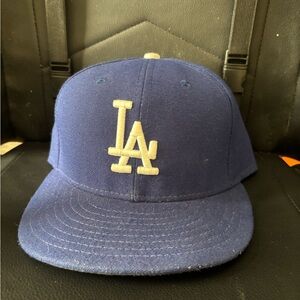 LA New Era Blue Fitted Cap